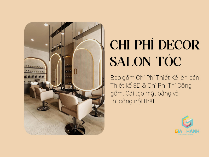 Chi phí Decor Salon Tóc