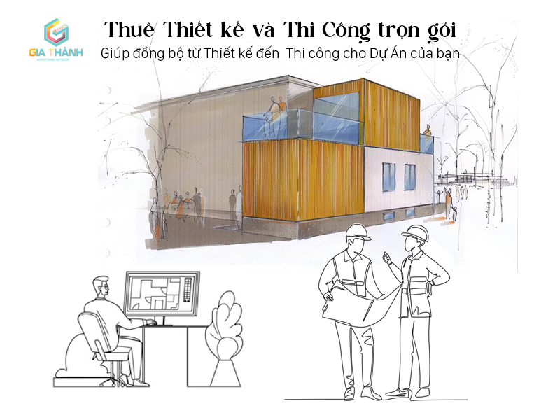 Thuê Công Ty Thiết Kế & Thi Công trọn gói